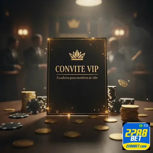 Imagem promocional do 2288bet com destaque vip, reforçando a experiência exclusiva no site 2288bet